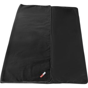 Oversized Waterproof Outdoor Blanket with Pouch (Black, #1081-39)